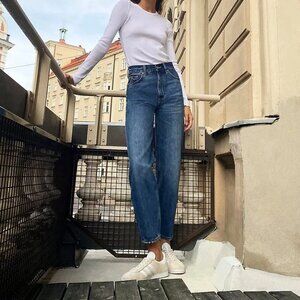 In search of Denim Forum Gia High Rise Carrot
